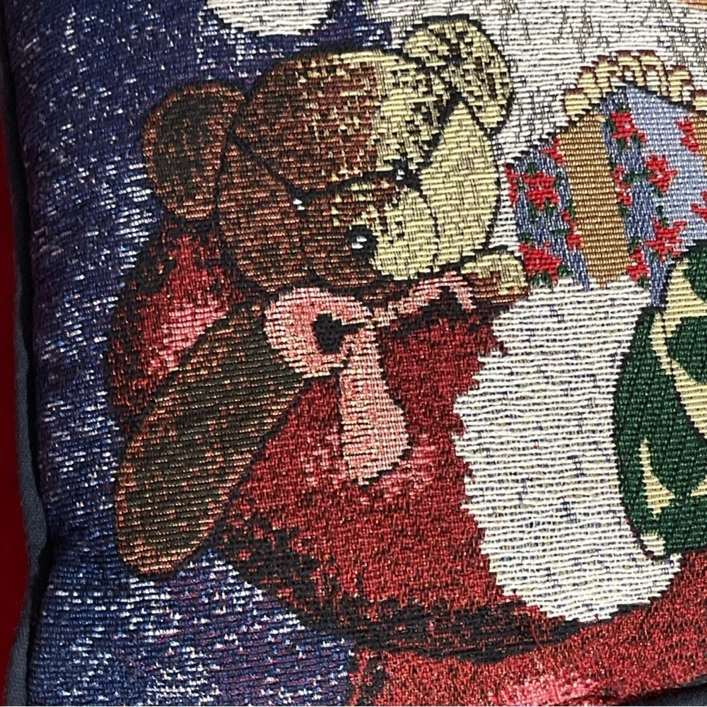 Santa Claus Holiday Throw Pillow
